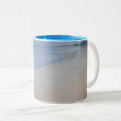 Kroyer - Summer Evening on Skagen Beach Tweekleurige Koffiemok (Voorkant rechts)