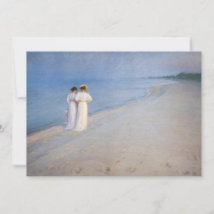 Kroyer - Zomeravond op Skagen Beach Kaart