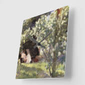 Kroyer's Les Rozen Vierkante Klok (Hoek)