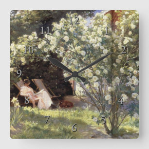 Kroyer's Les Rozen Vierkante Klok