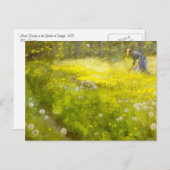 Kroyer's tuin in Skagen Briefkaart (Voorkant / Achterkant)