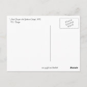 Kroyer's tuin in Skagen Briefkaart (Achterkant)