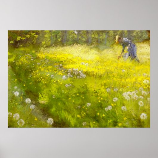 Kroyer's tuin in Skagen Poster (Voorkant)