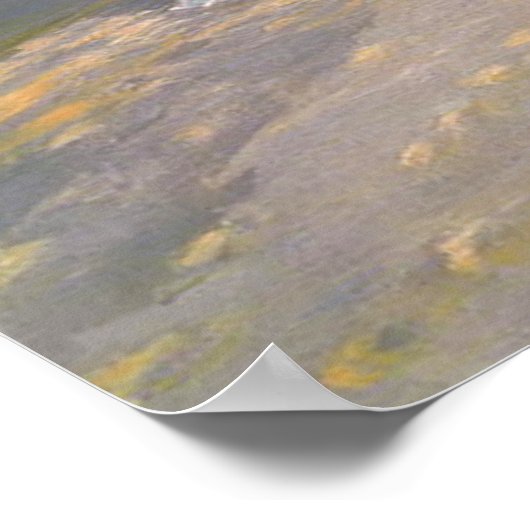 Kroyer's zomermiddags op de strand van Skagen Poster (Hoek)