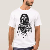 Krs One De leraar Rapper White T-shirt (Voorkant)
