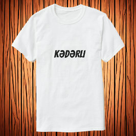 KRUDEURli | Zad in Azerbeidzjaans T-Shirt