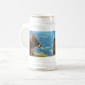 Krug Milchkuh in den Alpen Bierpul (Voorkant links)