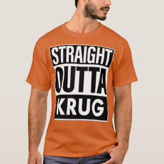 Krug naam recht uit Krug T-shirt