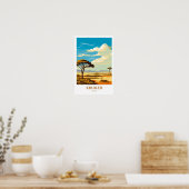 Kruger Africa Reisprint Poster (Keuken)