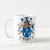 Kruger Family Crest Koffiemok (Links)