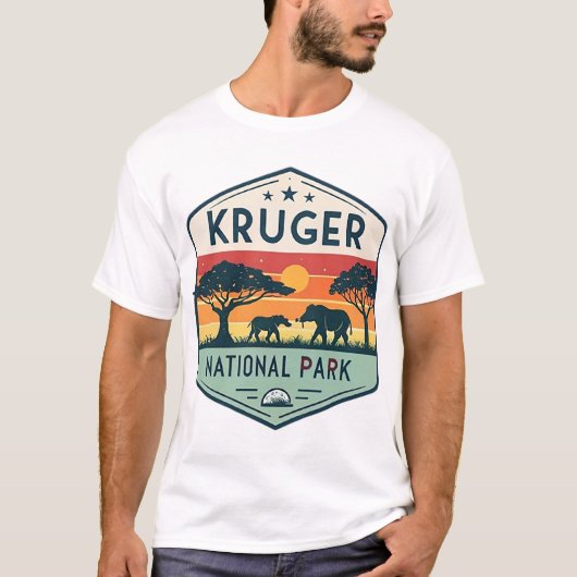 KRUGER NATIONAAL PARK T-SHIRT (Voorkant)