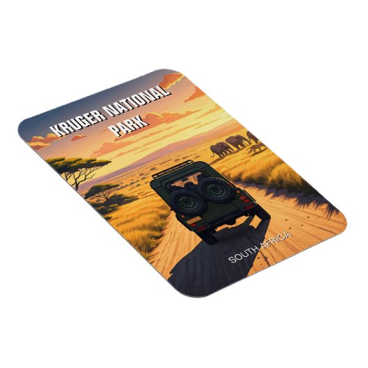 Kruger Nationaal Park Zuid-Afrika Magneet (Rechterzijde)