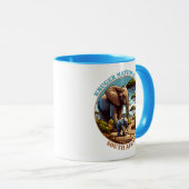 Kruger Nationaal Park Zuid-Afrika Mok (Voorkant rechts)