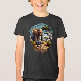 Kruger Nationaal Park Zuid-Afrika Tri-Blend Shirt