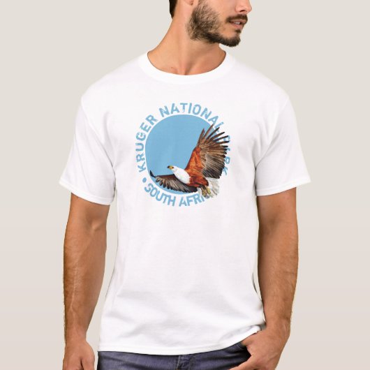 Kruger National Park African Fish Eagle T-shirt (Voorkant)