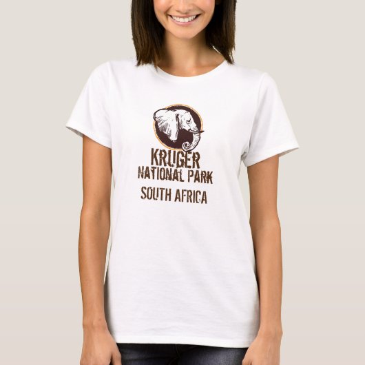 Kruger National Park Elephant T-shirt (Voorkant)