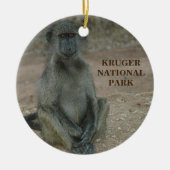 Kruger National Park Kerstsieraad Keramisch Ornament (Voorkant)