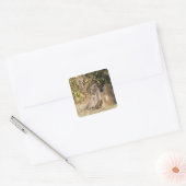 Kruger National Park, Zuid-Afrika Vierkante Sticker (Envelop)