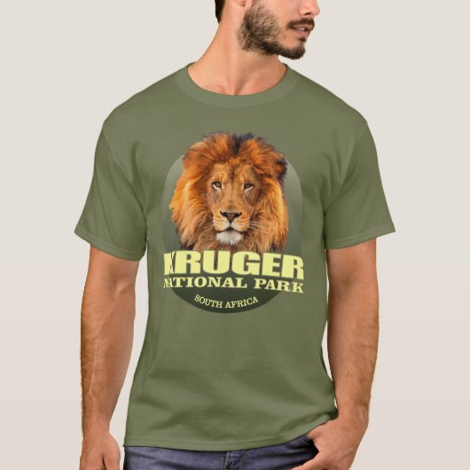 Kruger NP (Lion) WT T-shirt (Voorkant)
