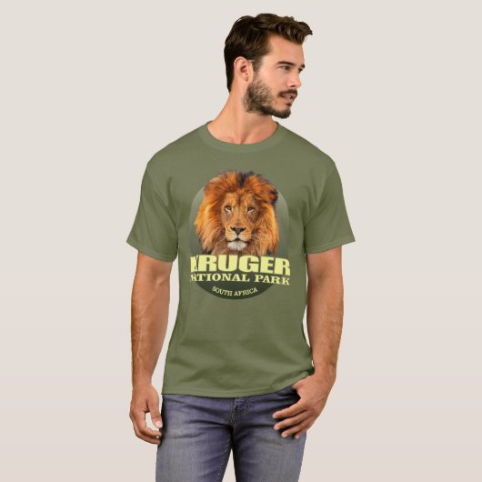 Kruger NP (Lion) WT T-shirt (Voorkant volledig)