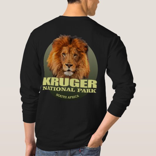 Kruger NP (Lion) WT T-shirt (Achterkant)