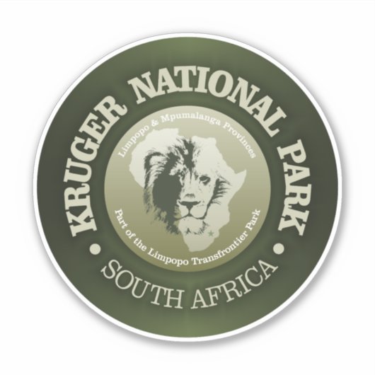 Kruger NP (O) Sticker (Voorkant)