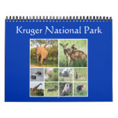 kruger safari kalender (Hoes)