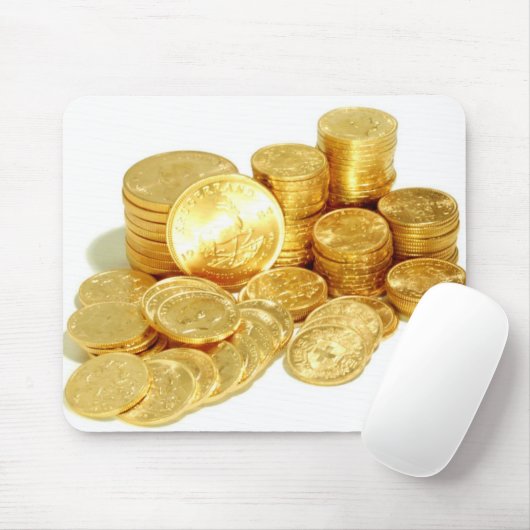 Krugerrand Coins Muismat (Met muis)