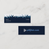 Kruid - blauw contactkaartje (Voorkant / Achterkant)