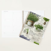 kruid botanisch, vintage apotheek en lavendel planner (Display)