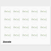 Kruid Collectie Ronde Sticker (Vel)