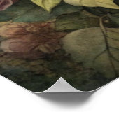 Kruid en bloemen betovering - Boho Witch Pet Wall  Poster (Hoek)