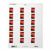 kruid etiket (Full Sheet)