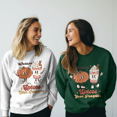 Kruid je pompoen, Herfst Vibes Shirt, Thanksgiving Trui