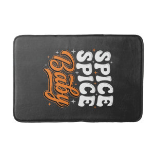 Kruid Kruid Baby Halloween Retro Typografie Ontwer Badmat