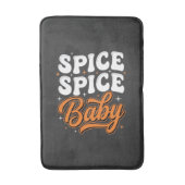 Kruid Kruid Baby Halloween Retro Typografie Ontwer Badmat (Voorkant Verticaal)