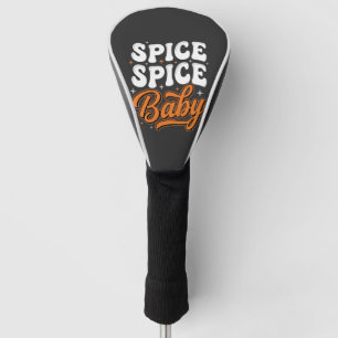 Kruid Kruid Baby Halloween Retro Typografie Ontwer Golfheadcover