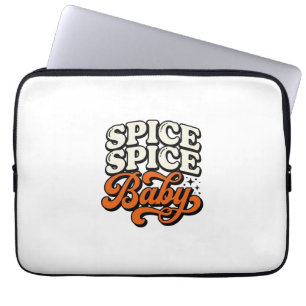 Kruid Kruid Baby Vintage Retro Typografie Shirt De Laptop Sleeve