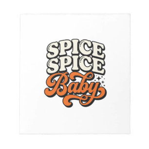 Kruid Kruid Baby Vintage Retro Typografie Shirt De Notitieblok