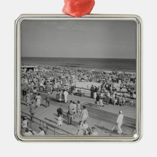 Kruid op strand metalen ornament