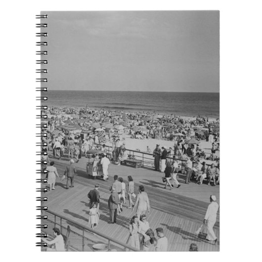 Kruid op strand notitieboek (Voorkant)