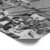 Kruid op strand poster (Hoek)