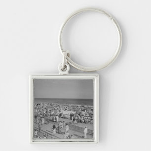 Kruid op strand sleutelhanger
