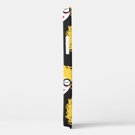 Kruid van grappige volken, schattige achtergrond Case-Mate iPhone case (Achterkant / Rechts)