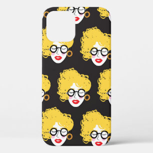 Kruid van grappige volken, schattige achtergrond Case-Mate iPhone case