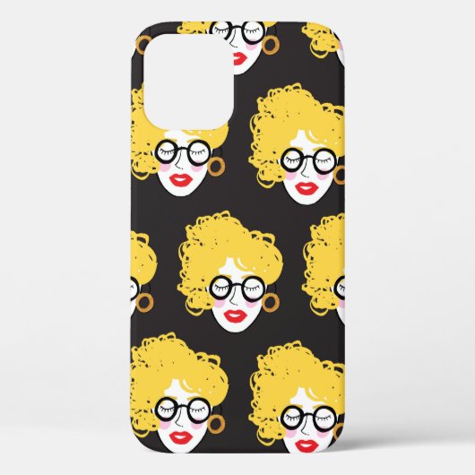 Kruid van grappige volken, schattige achtergrond Case-Mate iPhone case (Achterkant)