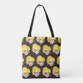 Kruid van grappige volken, schattige achtergrond tote bag (Achterkant)