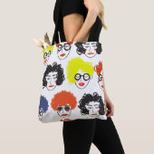 Kruid van vreemde volken, naadloze achtergrond tote bag (Dichtbij)