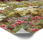 Kruidachtige Grens Poster (Hoek)