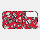 kruidachtige schedels samsung galaxy hoesje (Achterkant horizontaal)